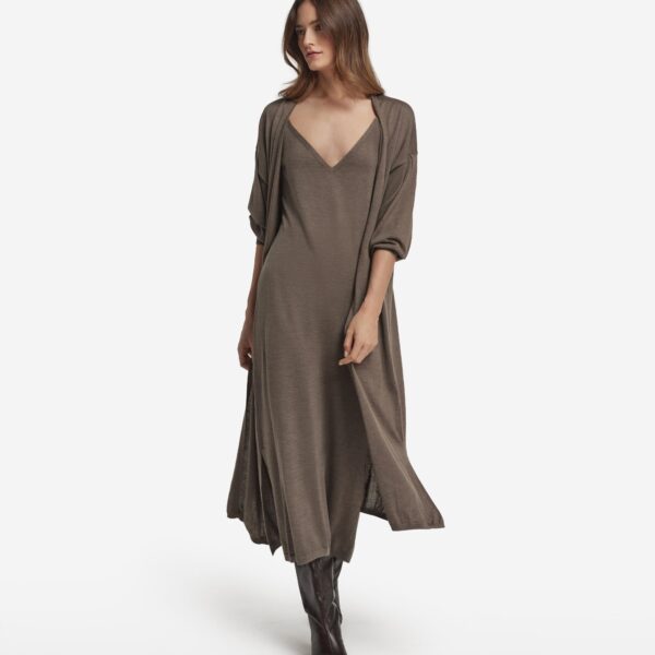 Ultrafine Cashmere Slip Dress