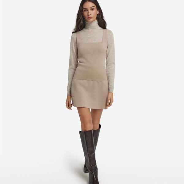 Ultrafine Cashmere reversible tank top