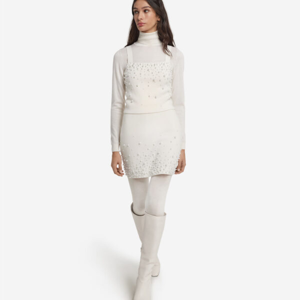 Top with Pearls in Ultrasoft Cashmere