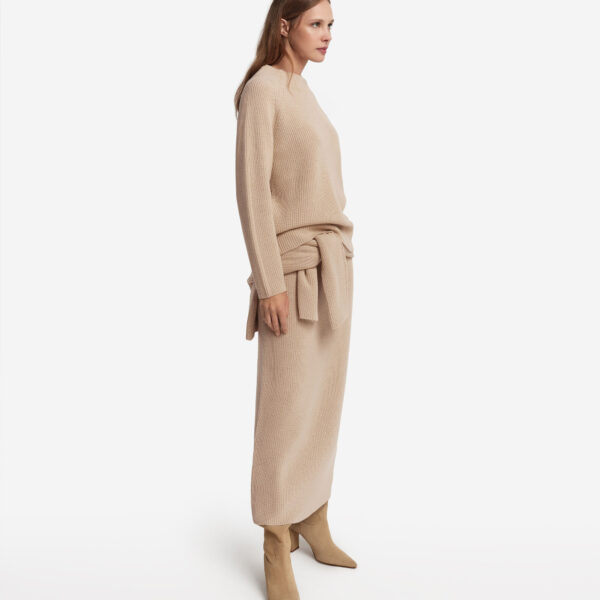 Wool turtleneck sweater