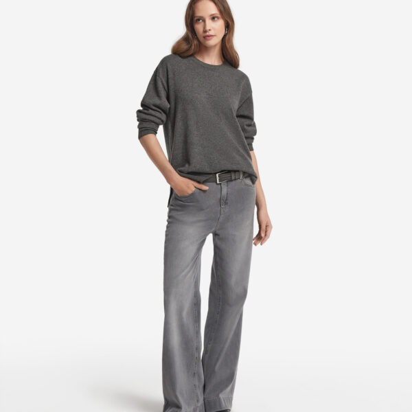 Ultrasoft Cashmere sweater with slits